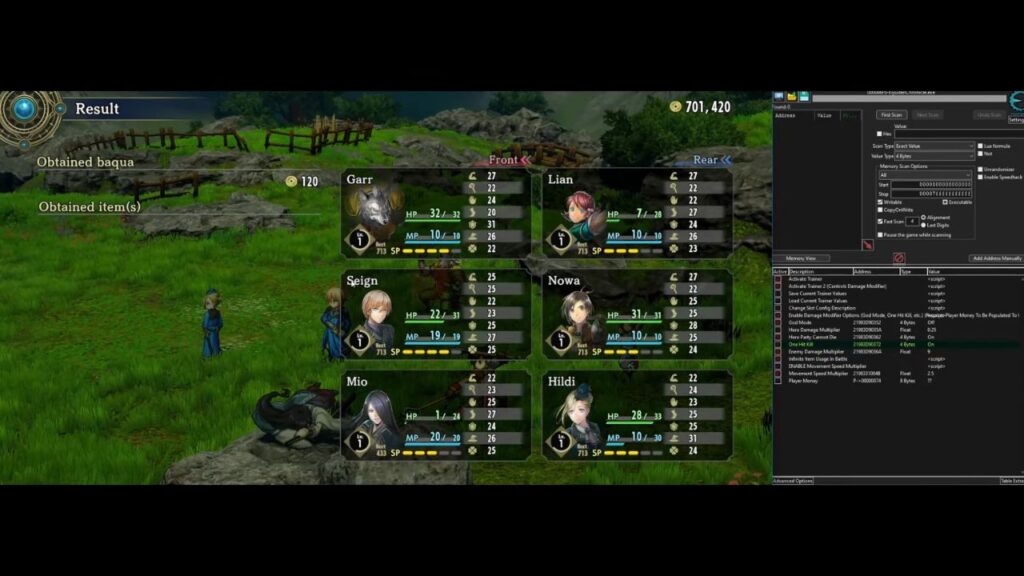 Eiyuden Chronicle Hundred Heroes Cheat Engine Guide